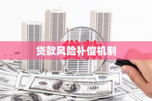 黄圃贷款风险补偿机制