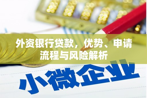 黄圃外资银行贷款，优势、申请流程与风险解析