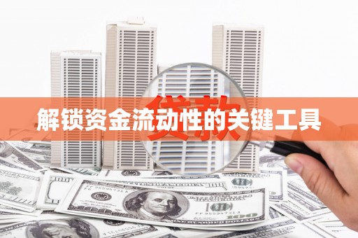 黄圃解锁资金流动性的关键工具