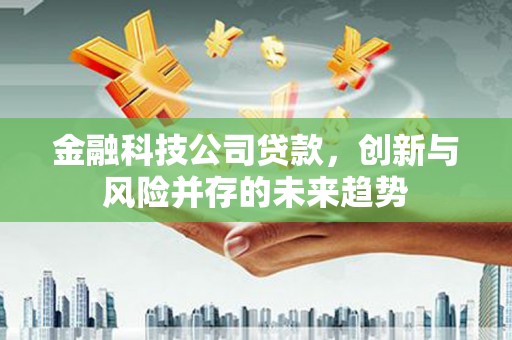 黄圃金融科技公司贷款，创新与风险并存的未来趋势
