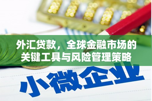 黄圃外汇贷款，全球金融市场的关键工具与风险管理策略