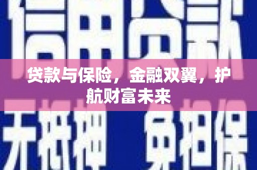 黄圃贷款与保险，金融双翼，护航财富未来