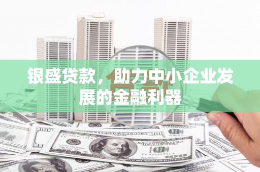 黄圃银盛贷款，助力中小企业发展的金融利器