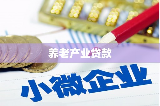 黄圃养老产业贷款
