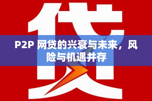 黄圃P2P 网贷的兴衰与未来，风险与机遇并存